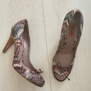Classic Missoni designer pumps